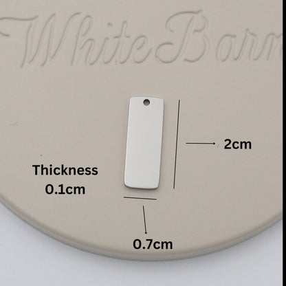 Custom Admin Nutrition Facts Keychain: Personalized Stainless Steel Gift